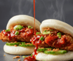 Korean Fried Chicken Baos